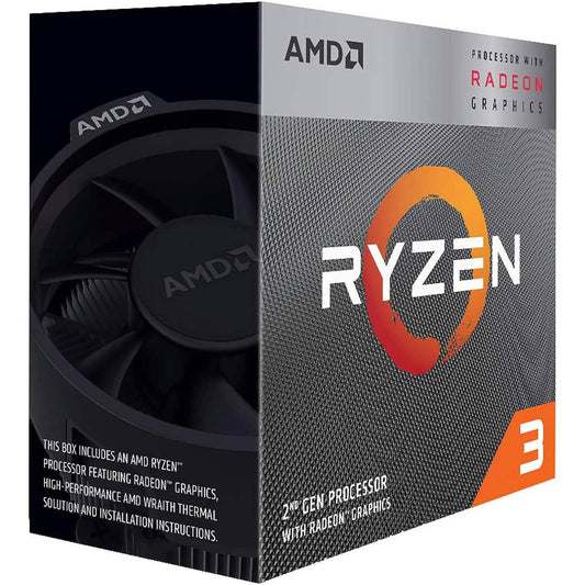 AMD Ryzen 3 3200G 4-Core Unlocked Desktop Processor with Radeon Graphics (Refurbished)