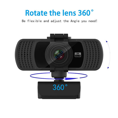 Webcam Real 1080P 200W Pixels Full Hd 110° Wide Angle Camera with Microphone Tripod for Video Widescreen Pro Streaming Webcam for Recording Calling Conferencing And Gaming