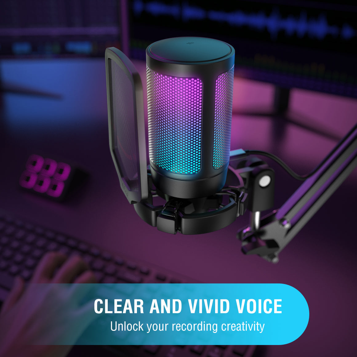 USB Microphone For PC Gaming