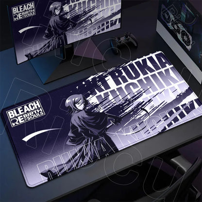 Gaming BLEACH Mouse Pad XXL Laptops Office Durable Desk Mat 900x400mm Kuchiki Rukia Gamer Cabinet Keyboard Carpet Speed Mousepad