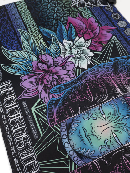 WOUNDS TO WISDOM V2 ✦ ETHEREAL HUES ✦ XXL RGB Gaming Mouse Pad