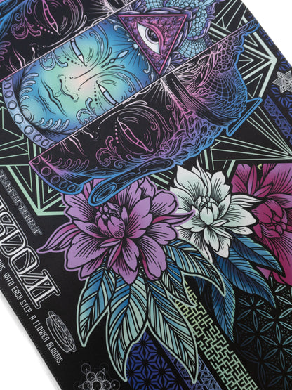 WOUNDS TO WISDOM V2 ✦ ETHEREAL HUES ✦ XXL RGB Gaming Mouse Pad